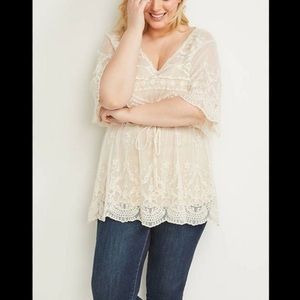 Beautiful LB Lace Top